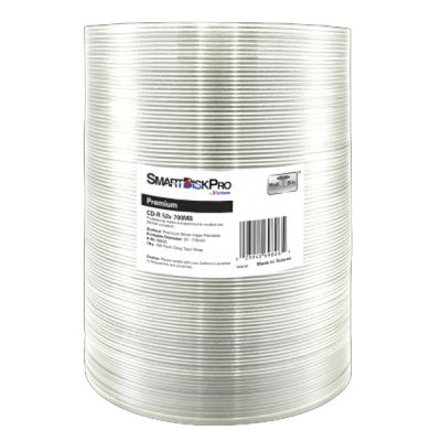 ���� CD SmartDisk PRO CD-R 700MB 52X Premium Silver InkJet Printable WRAP 100�� (69826) - �������� 1