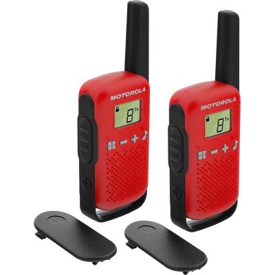   Motorola TALKABOUT T42 Red Twin Pack (B4P00811RDKMAW) -  1
