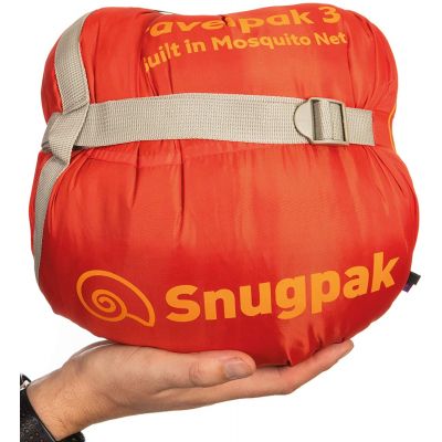   Snugpak Travelpak 3 Comfort -3 / Extreme -7 Green (8211659515476) -  4