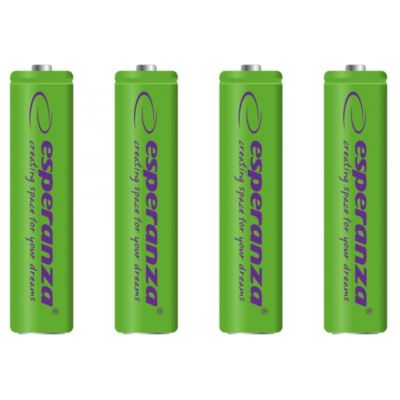 Esperanza AAA 1000mAh Ni-MH * 4 green (EZA102G) -  3