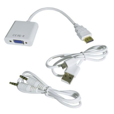 ���������� HDMI M to VGA F (� �������� ����� � ������� �� USB) ST-Lab (U-990 white) - �������� 4
