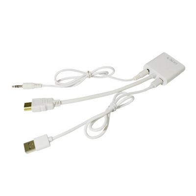  HDMI M to VGA F (      USB) ST-Lab (U-990 white) -  5