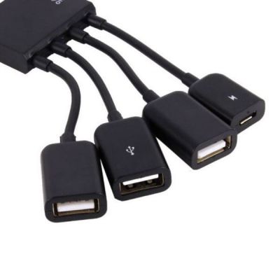  Lapara LA-MicroUSB-OTG-HUB black -  4
