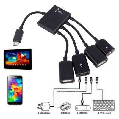  Lapara LA-MicroUSB-OTG-HUB black -  7