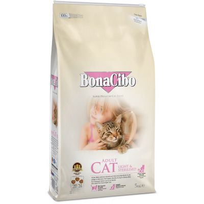 ����� ���� ��� ����� BonaCibo Adult Cat Light&Sterilized 5 �� (8694686405680) - �������� 1