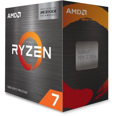     AMD CPU Desktop Ryzen 7 8C/16T 5800X3D (3.4/4.5GHz Boost,96MB,105W,AM4) Box (100-100000651WOF) -  1
