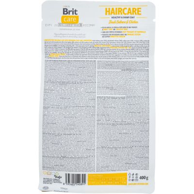 ����� ���� ��� ����� Brit Care Cat GF Haircare Healthy and Shiny Coat 400 � (8595602540891) - �������� 2