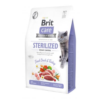 ����� ���� ��� ����� Brit Care Cat GF Sterilized Weight Control 2 �� (8595602540792) - �������� 1