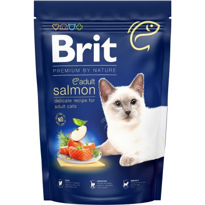 ����� ���� ��� ����� Brit Premium by Nature Cat Adult Salmon 1.5 �� (8595602553136) - �������� 1