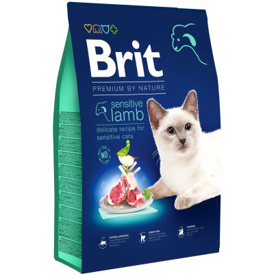 ����� ���� ��� ����� Brit Premium by Nature Cat Sensitive 8 �� (8595602553266) - �������� 1