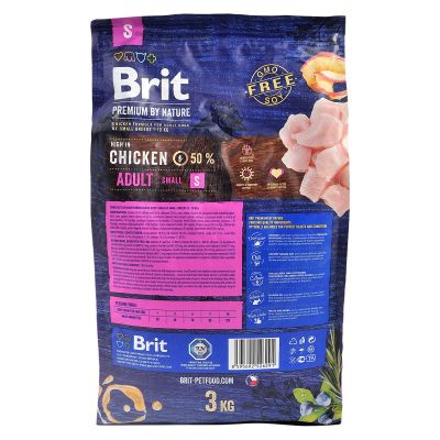 ����� ���� ��� ����� Brit Premium Dog Adult S 3 �� (8595602526291) - �������� 3