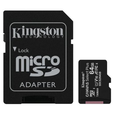 ����� ���'�� ����� ���'�� 64 GB microSDXC Kingston UHS-I Canvas Select Plus Class 10 �1 (R-100MB/s) (SDCS2/64GB) - �������� 1