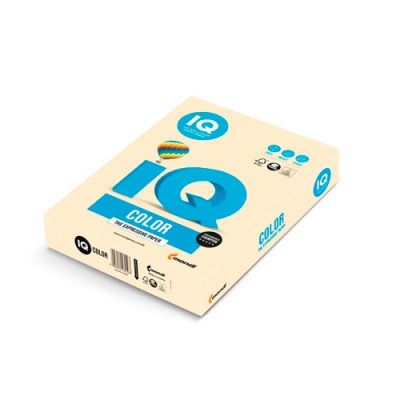  Mondi IQ color 4 pastel, 80g 500sheets, Creamy (CR20/A4/80/IQ) -  1