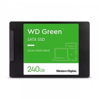 SSD  Western Digital Green 240Gb SATA3 2.5" 3D TLC (WDS240G3G0A) -  1
