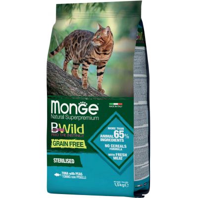 ����� ���� ��� ����� Monge Cat Bwild GR.FREE �� ������ ����� 1.5 �� (8009470012089) - �������� 1