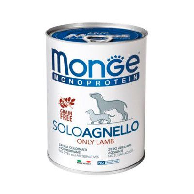 �������� ��� ����� Monge Dog Solo 100% ������� 400 � (8009470014236) - �������� 1
