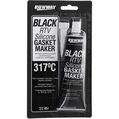 �������� ������������ Runway Black RTV Silicone 85 � (RW8501) - �������� 1