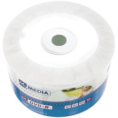 ���� DVD MyMedia DVD-R 4.7GB 16X Wrap Printable 50�� (69202) - �������� 1