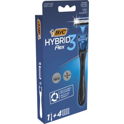 ������ Bic Flex 3 Hybrid � 4 �������� ����������� (3086123644939) - �������� 1