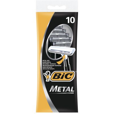  Bic Metal 10 . (3086126636481) -  1