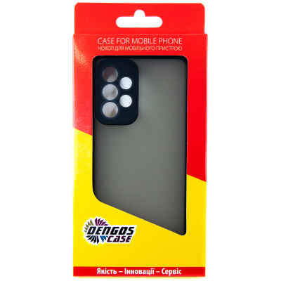 ����� ��� ���������� �������� Dengos Matte Samsung Galaxy A33 (black) (DG-TPU-MATT-98) - �������� 5