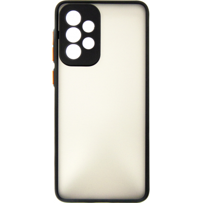 ����� ��� ���������� �������� Dengos Matte Samsung Galaxy A33 (black) (DG-TPU-MATT-98) - �������� 1