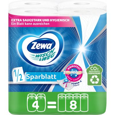   Zewa Wisch & Weg 2  4  (7322541210841) -  1
