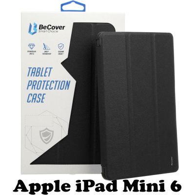 ����� ��� �������� BeCover Apple iPad Mini 6 Black (707519) - �������� 1