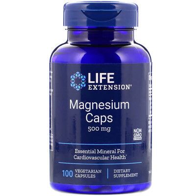 �������� Life Extension ������, Magnesium, 500 ��, 100 �������������� ������ (LEX-14591) - �������� 1