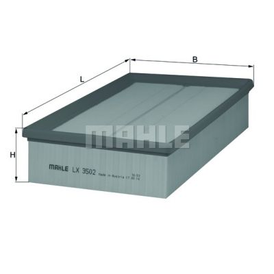 ��������� ������ ��� ���������� Mahle LX3502 - �������� 1