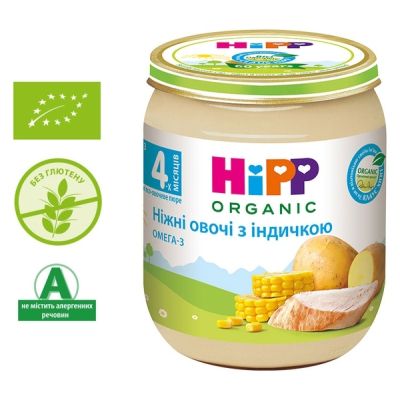 ������� ���� HiPP Organic ͳ��� ����� � ��������, 125 � (9062300131328) - �������� 1