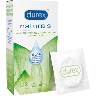  Durex Naturals   - () 12 . (4820108004931) -  1