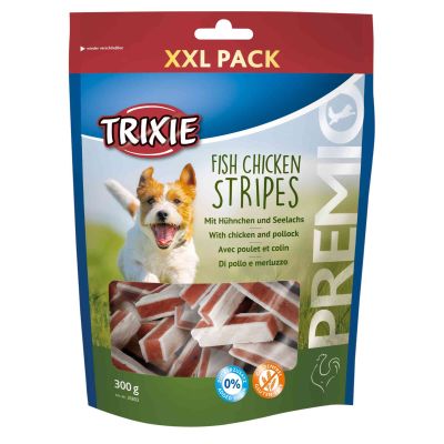 ������ ��� ����� Trixie Premio Chicken and Pollock Stripes XXL �����/������ 300 � (4011905318035) - �������� 1