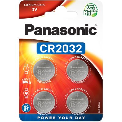  Panasonic CR 2032 Lithium * 4 (CR-2032EL/4B) -  1