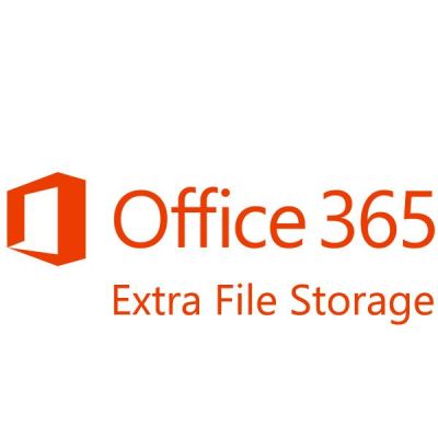   Microsoft Office 365 Extra File Storage (Priced per gigabyte) Annual (CFQ7TTC0LHS9_0001_P1Y_A) -  1