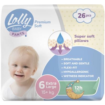 ��������� Lolly Premium Soft Extra Large 6 (15+ ��) 26 �� (4820174981013) - �������� 1