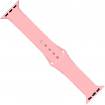 ������� ��� �����-����� Intaleo Silicone ��� Apple Watch 38/40 mm pink (1283126494338) - �������� 1