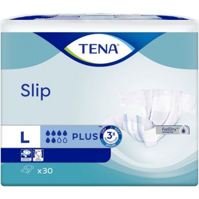 ϳ   Tena Slip Plus Large 30  (7322541118932) -  2