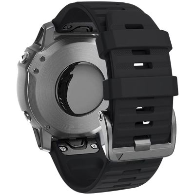 ������� ��� �����-����� Armorstandart Silicone 22mm ��� Garmin Fenix 5/6 Black (ARM60796) - �������� 2