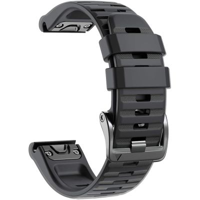 ������� ��� �����-����� Armorstandart Silicone 22mm ��� Garmin Fenix 5/6 Black (ARM60796) - �������� 3