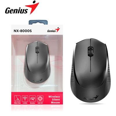  Genius NX-8000 Silent Wireless Black (31030025400) -  2