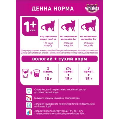 �������� ��� ����� Whiskas Casserole � ��������� � ���� 85 � (5900951263194) - �������� 6