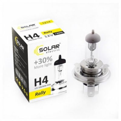��������� SOLAR H4 12V 100/90W P43t-38 Starlight+30 (1214) - �������� 2