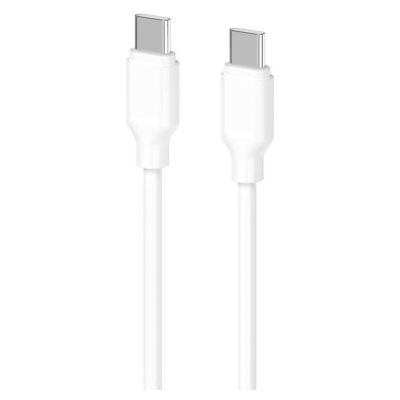   USB-C to USB-C 1.0m Glow 60W white 2E (2E-CCCC-WH) -  1