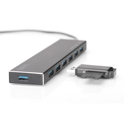  Digitus USB 3.0 Hub, 7 Port (DA-70241-1) -  5