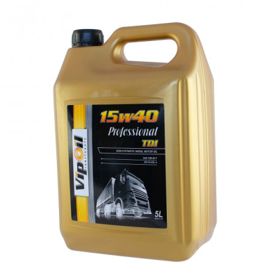 �������� ����� VIPOIL VipOil Professional TDI 15W-40 API CI-4/SL 5� (0340355) - �������� 1