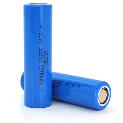 ����������� 18650 Li-Ion ICR18650 FlatTop, 2200mAh, 3.7V, Blue Vipow (ICR18650-2200mAhFT) - �������� 1