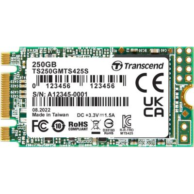 SSD ���������� Transcend 425S 250Gb M.2 SATA3 3D TLC (TS250GMTS425S) - �������� 1