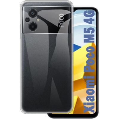 ����� ��� ���. �������� BeCover Xiaomi Poco M5 4G Transparancy (708113) - �������� 1