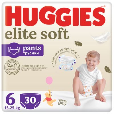ϳ������ Huggies Elite Soft 6 (15-25 ��) Mega 30 �� (5029053582436) - �������� 1